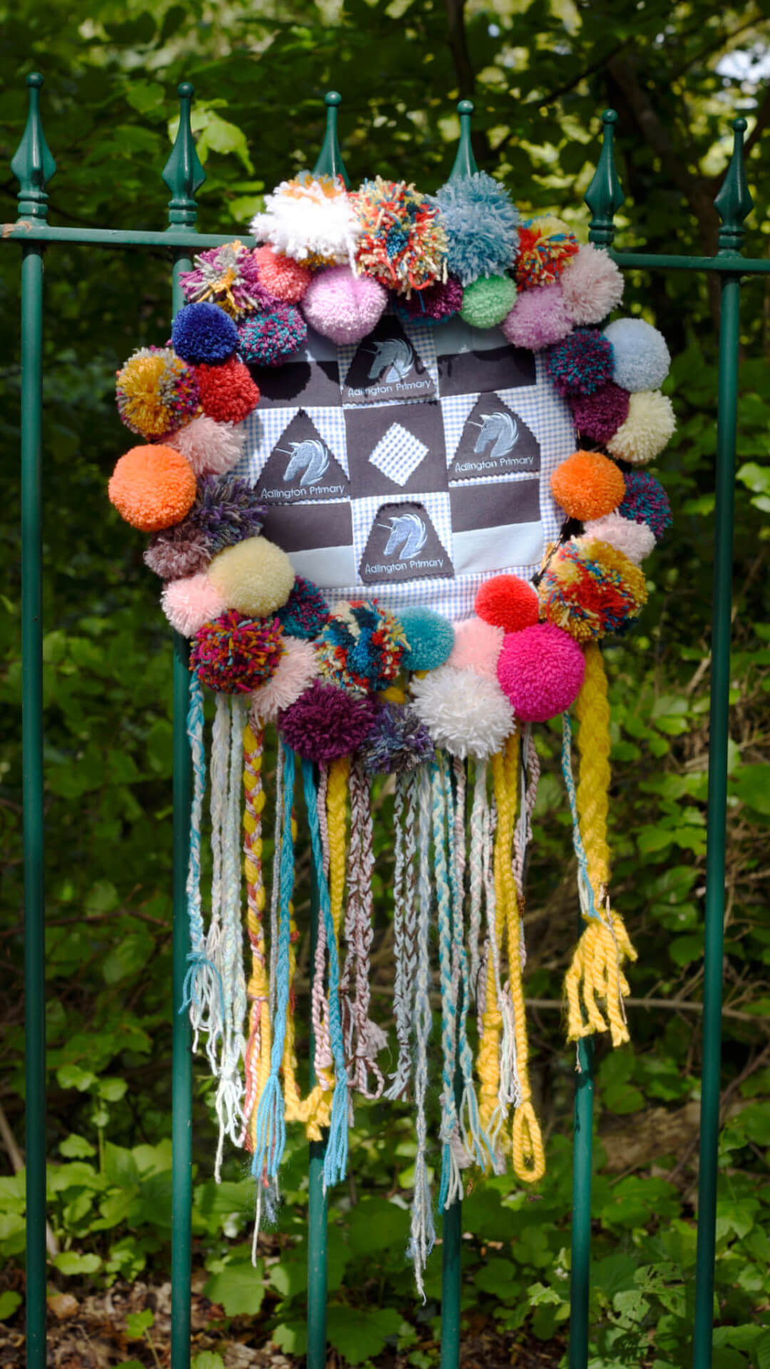5075 Adlington primary yarn bomb