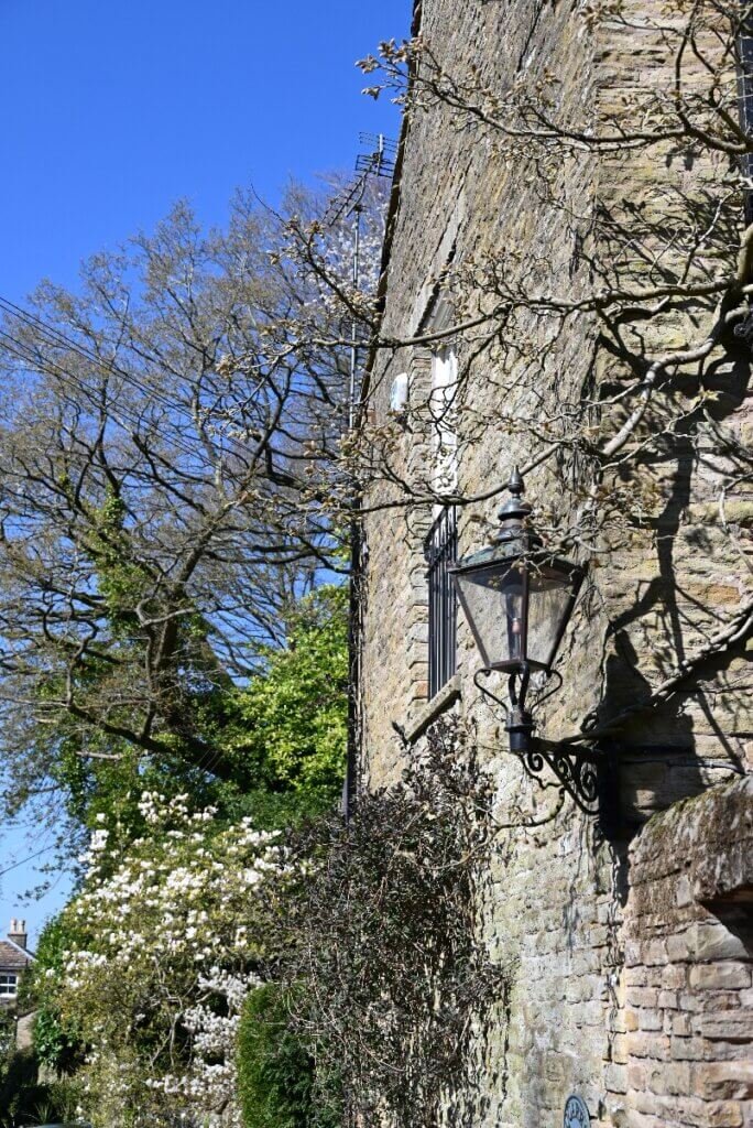 The wall light