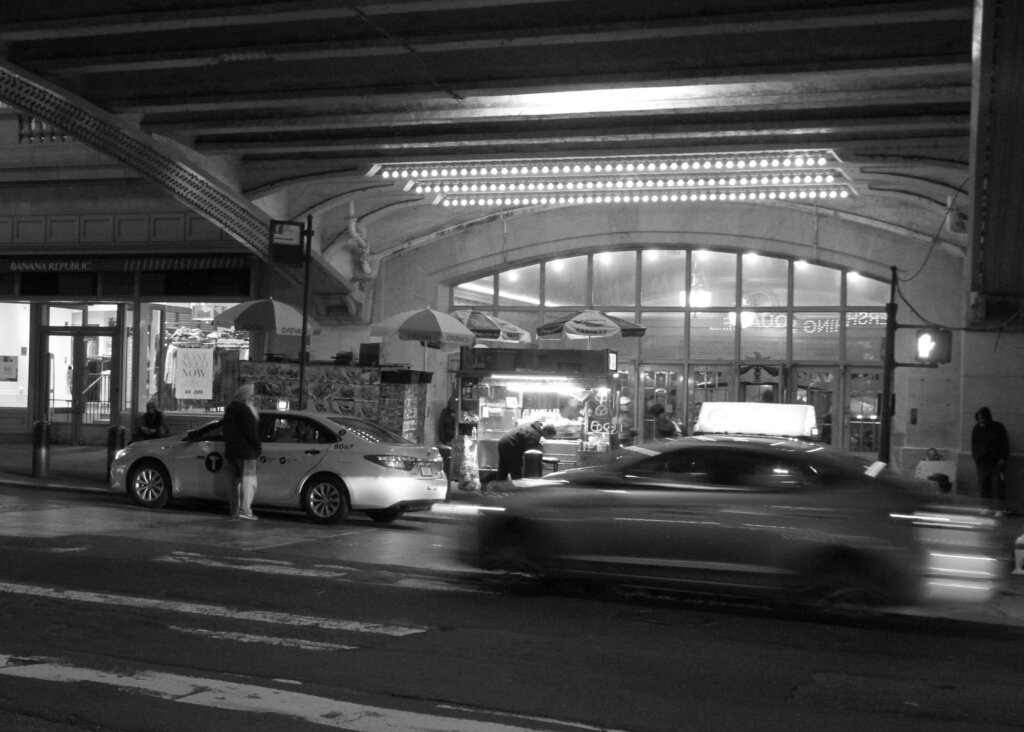Pretzel stand, NYC