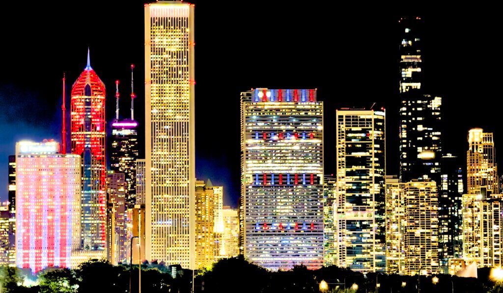 Chicago never sleeps