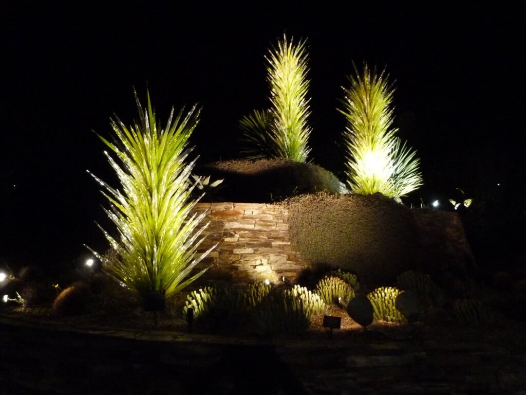Chihuly cacti