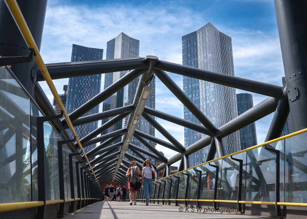 Futuristic Foot Bridge