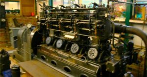 ‘Steam Day at the Anson Engine Museum’.