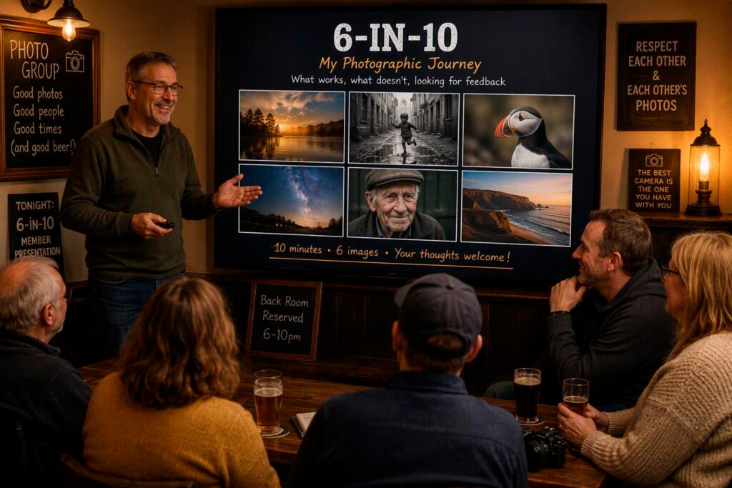 6 in 10 ‘Show & Tell’ evening