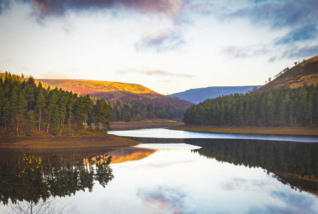 Derwent Reservoir reflections