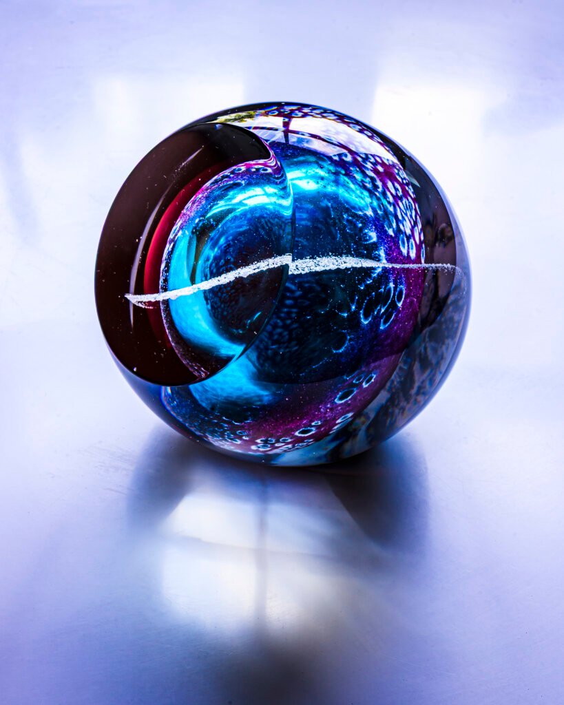 Ringed Planet Paperweight